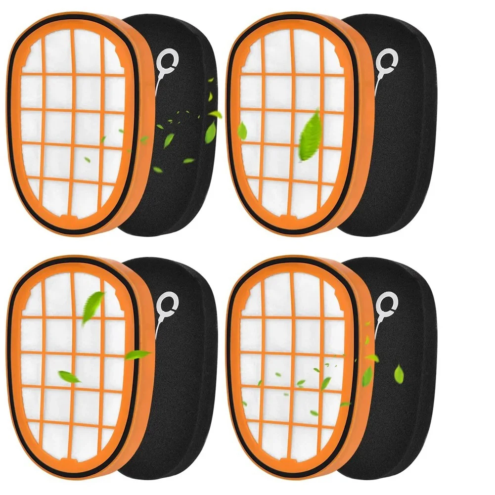 

Комплект из 4 фильтров для ручного пылесоса Philips SpeedPro Max Aqua FC6812 FC6813 FC6822 FC5005/01 Сменные фильтры