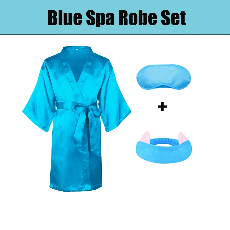 

Детский шелковый халат XMSJ