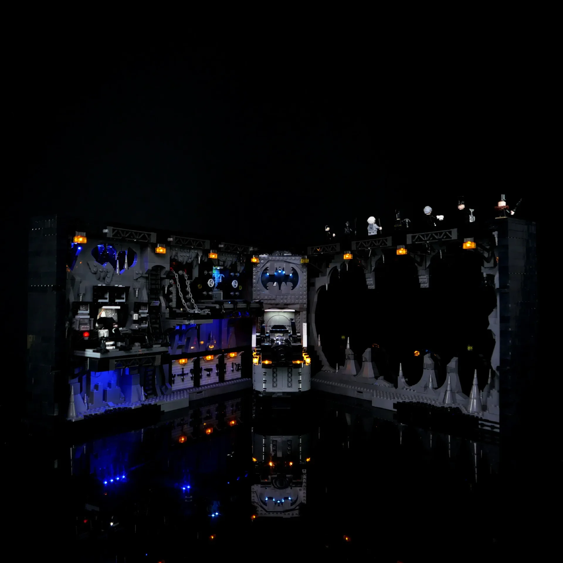 Комплект светодиодного освещения для MOC Display 76252 Shadow Box классическая модель