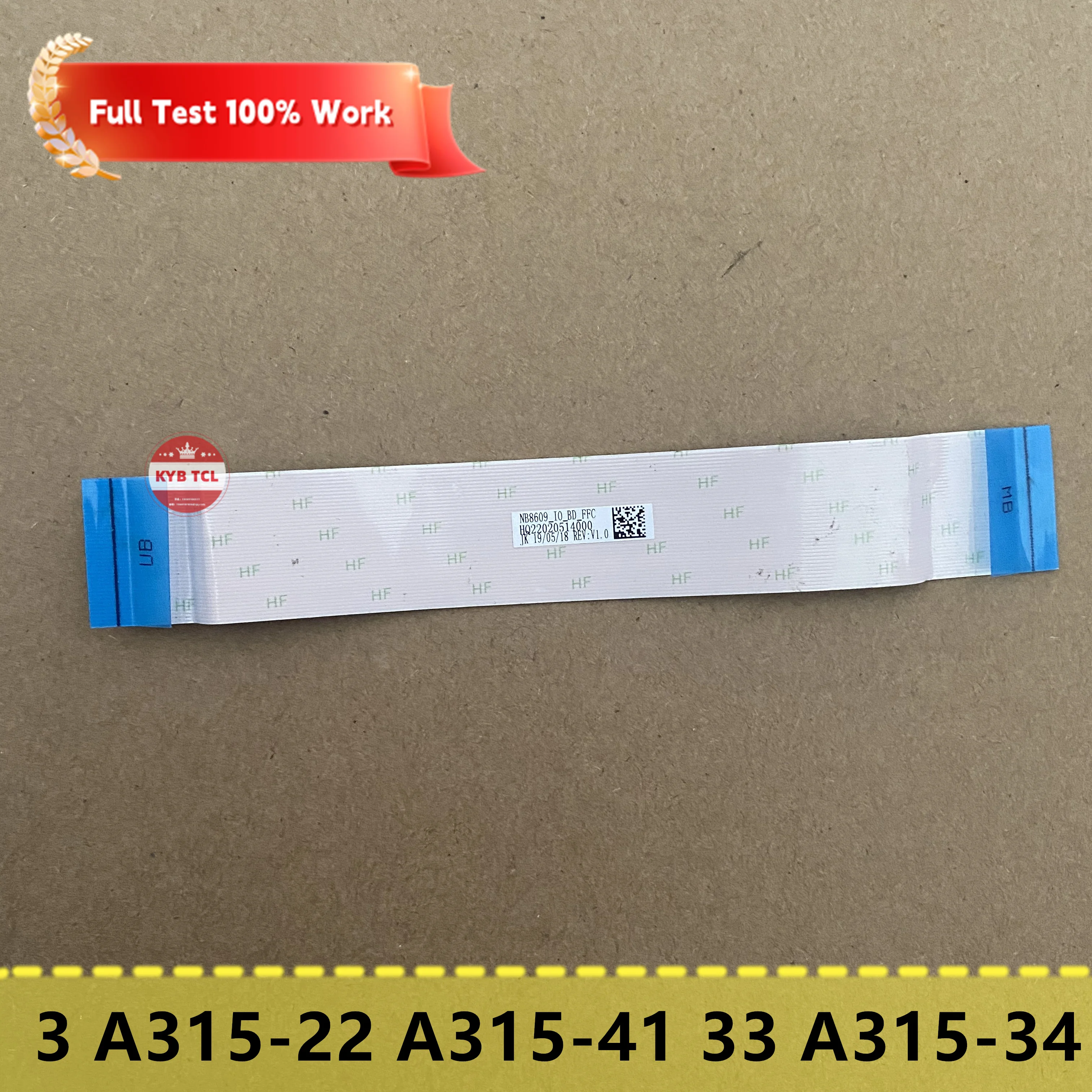 Плата аудиопорта USB или кабель NB8513F03 для ноутбука Acer Aspire 3 A315-22 A315-41 A315-33 A315-34 NB8609