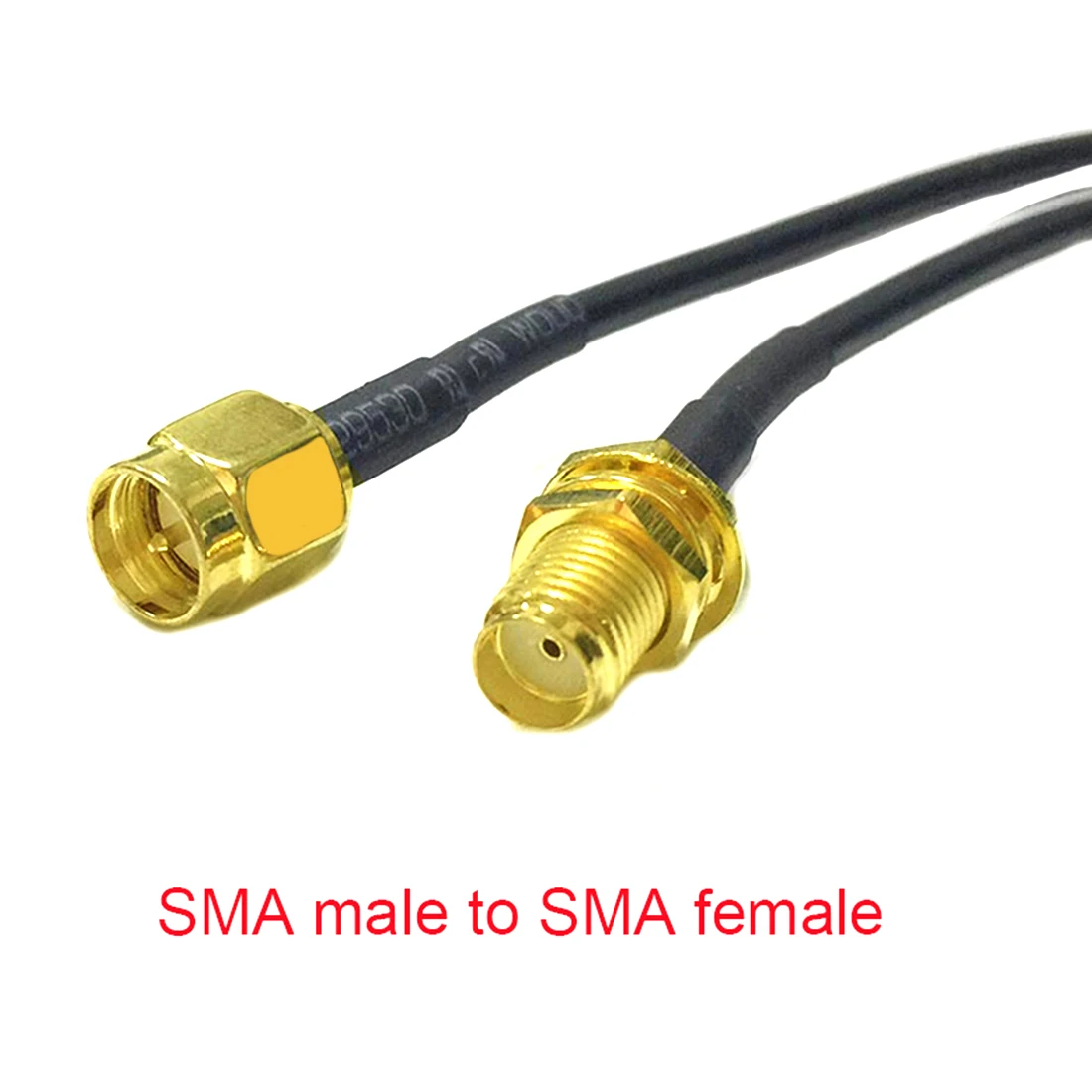 Удлинительный кабель с антенной Wi-Fi штекер SMA разъем мама прямоугольный