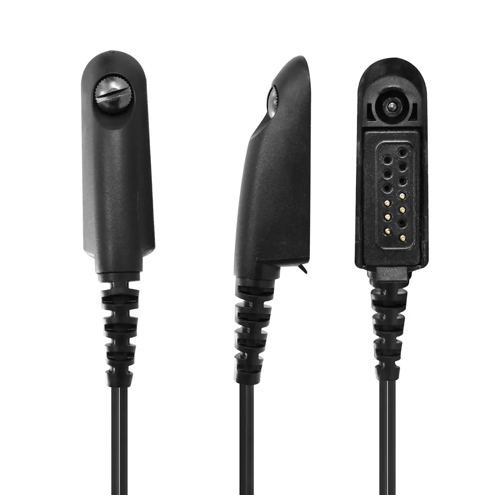 2-Wire Surveillance Kit Mic Earpiece Earphone For GP328 GP329 GP338 GP340 HT750 HT1250 HT1250LS Portable Two Way Radio