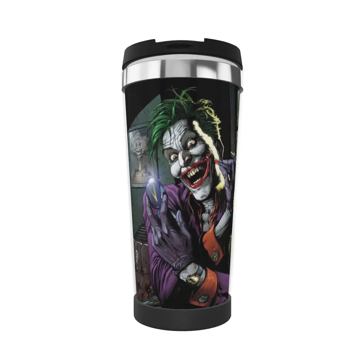 

Double Insulated Water Cup The Joker (7) Casual Graphic R361 Heat Insulation tea cups Vacuum flask Mug Humor Graphic