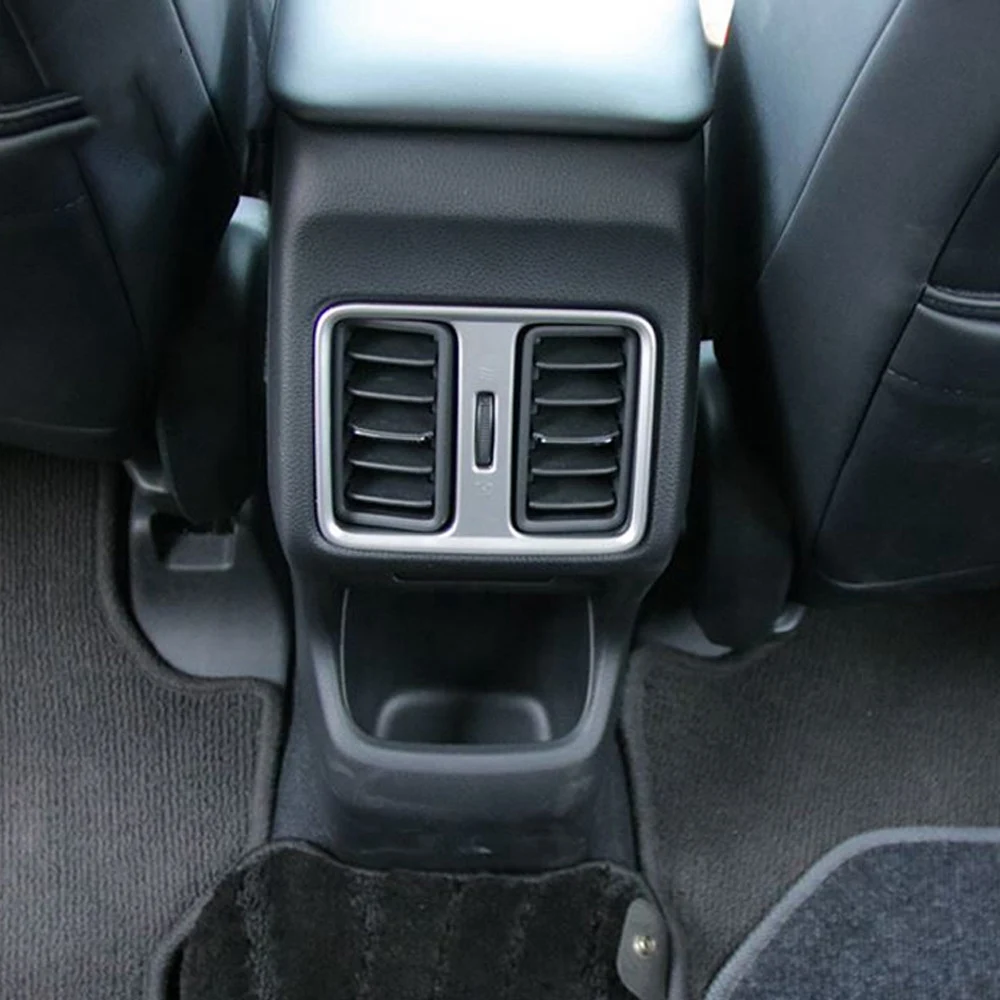 Для Honda Vezel HR-V HRV 2021 2022 внутреннее автомобильное матовое серебряное заднее сиденье