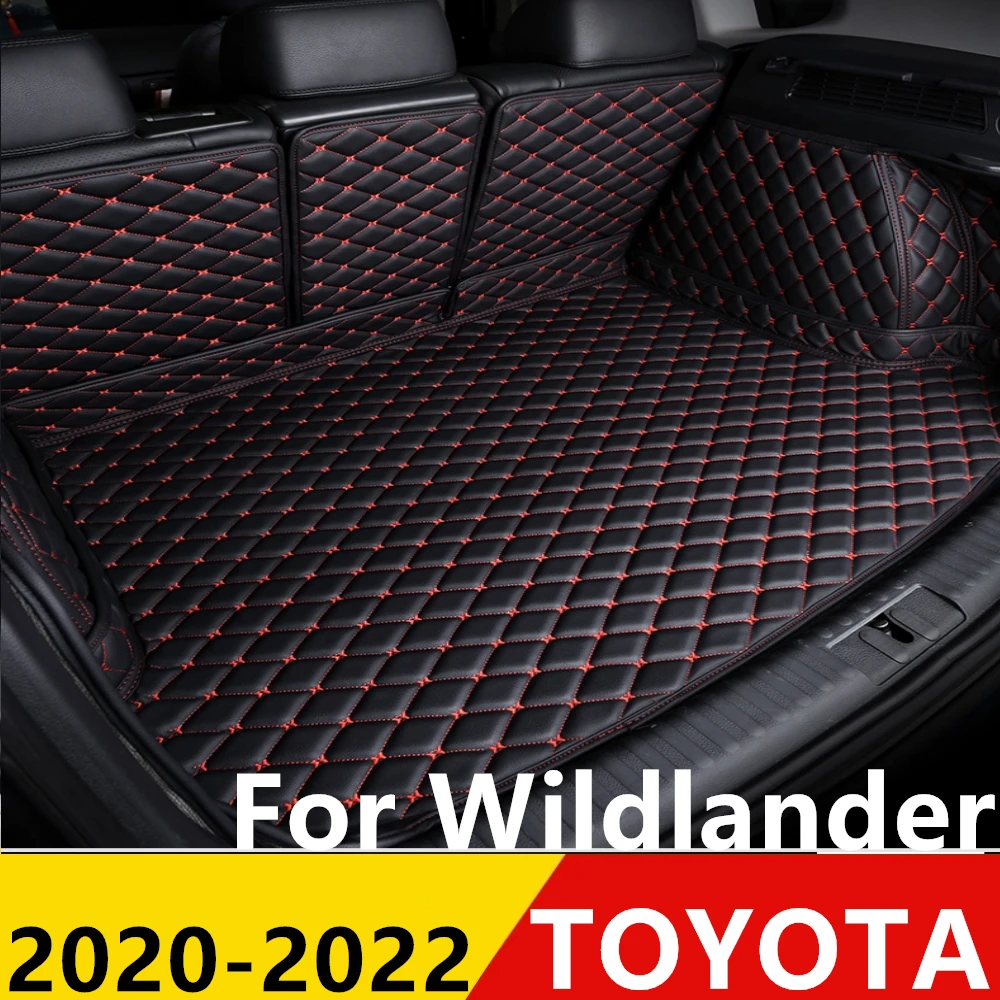 

Коврик для багажника автомобиля для Toyota Wildlander 2020-22, подходит для любых погодных условий, XPE, задние части для груза, коврик, подкладка для баг...