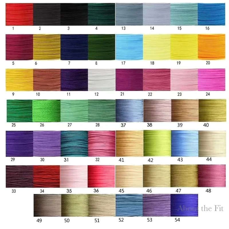 Плетеная нейлоновая нить 2 мм сделай сам для плетения браслетов бисероплетения