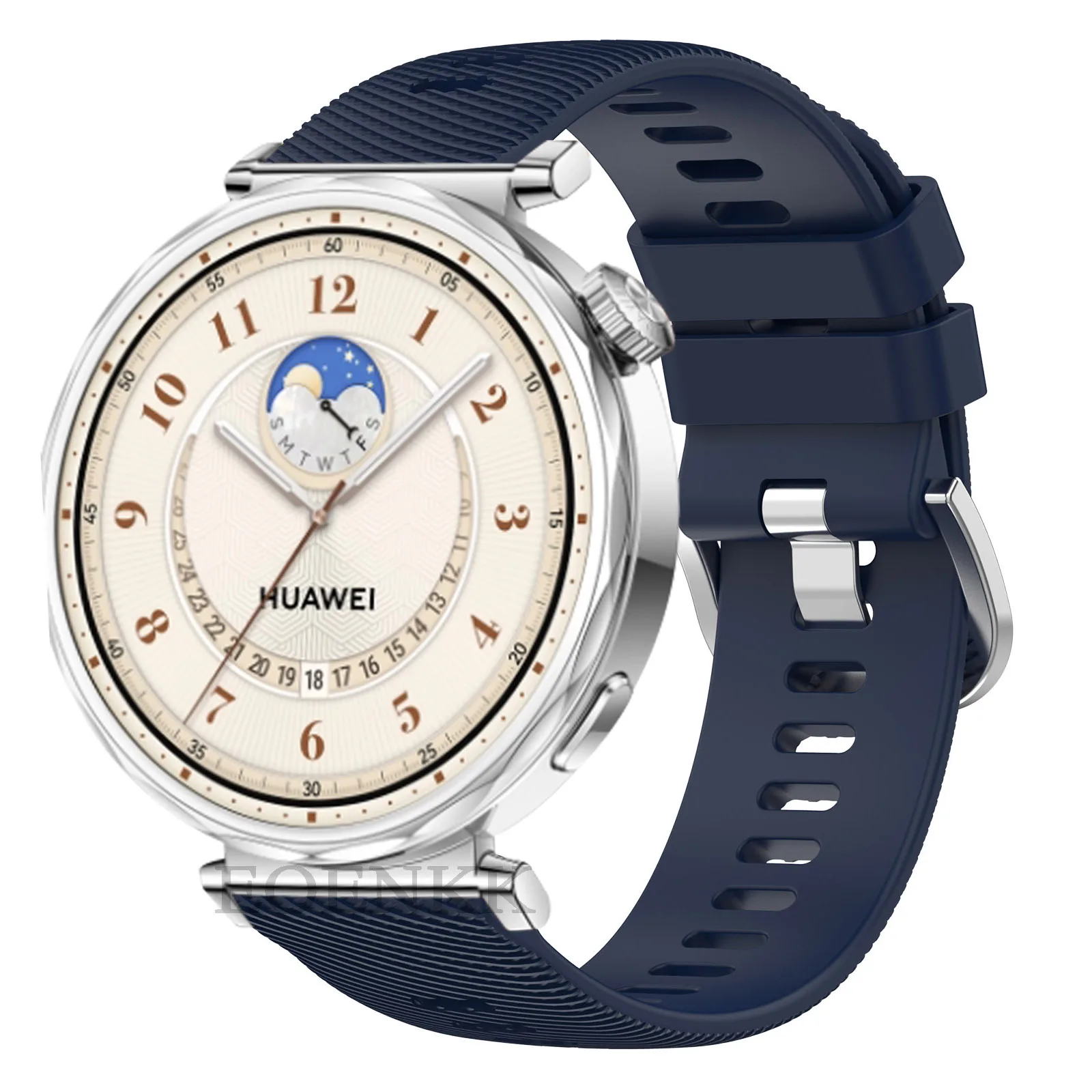 Фото Спортивный ремешок на запястье для Huawei Watch GT5 GT4 41 мм 46 мм Мягкий силиконовый браслет Correa для Huawei Watch GT 5 Pro 42 мм 46 мм №3