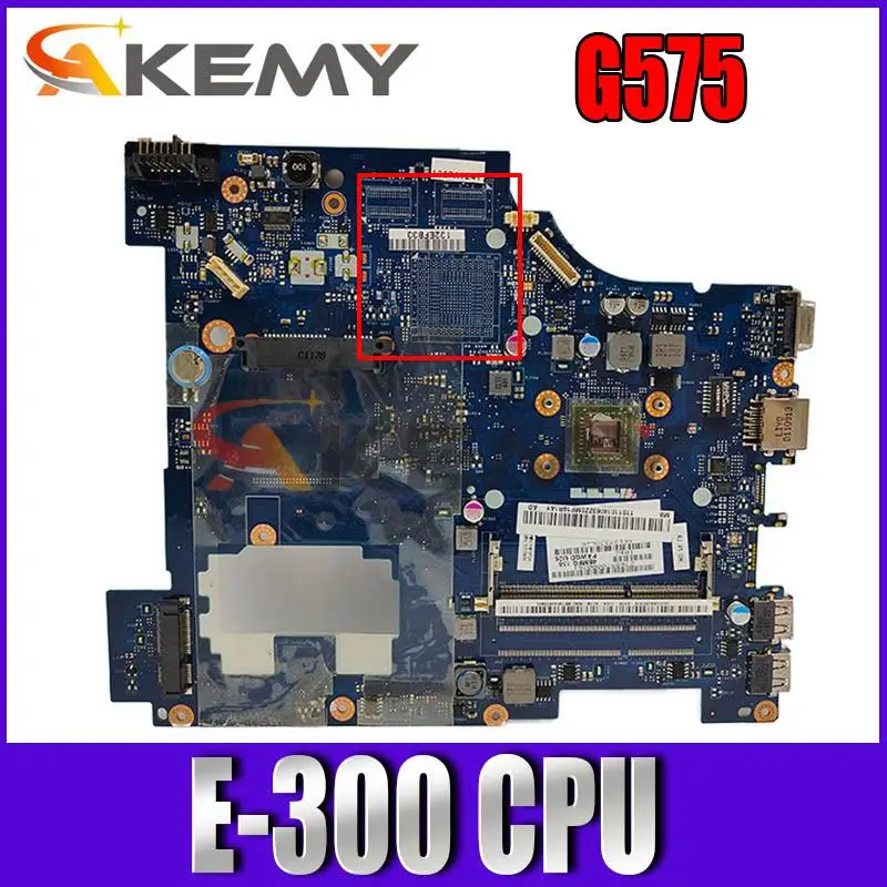 

11S11014063 PAWG0 LA-6757P w E-300 EME300GBB22GV cpu 1 RAM Slot for Lenovo G575 NoteBook PC Laptop Motherboard Mainboard