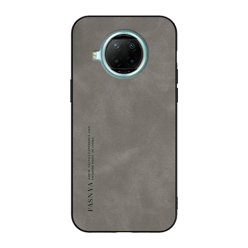 Для Xiaomi Mi 10T Lite 5G чехол противоударный бампер кожаные силиконовые чехлы для