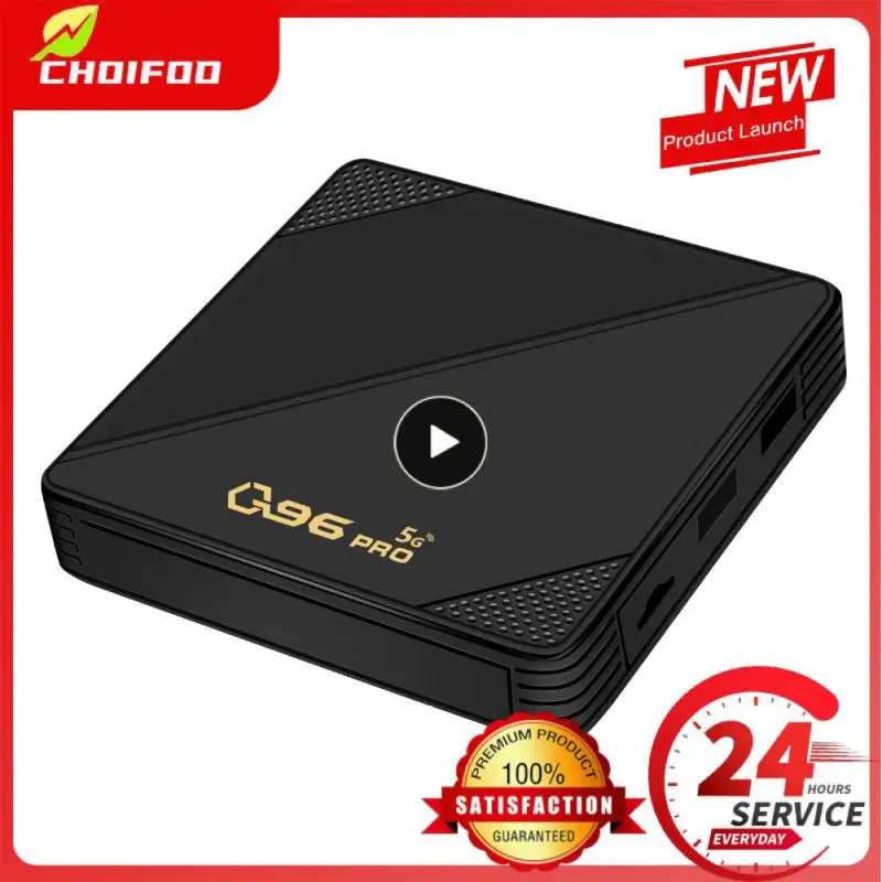 

Q96 Tv Set-top Box Network Tv Set-top Box Flac 4k Ac3 Tv Boxes Tv Accessories Brightness Is More Transparent Hd Picture Wav