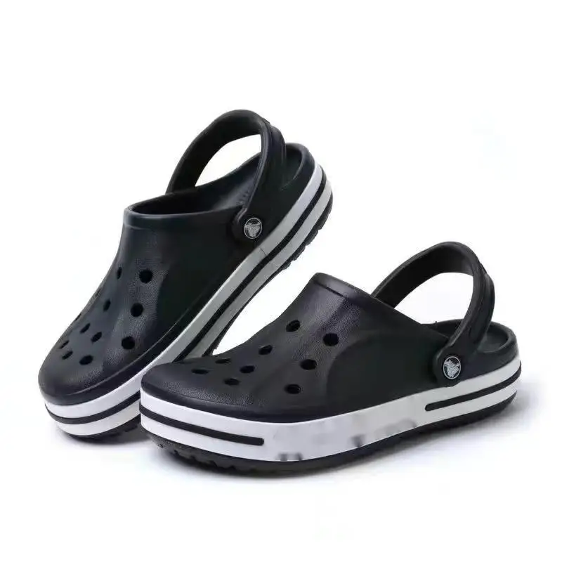 

Luxury Brand Men's Summber Sandals 2022 Summer Women's Casual Shoes Waterproof Rubber Beach Shoes Unisex Platform Slipper Sandal