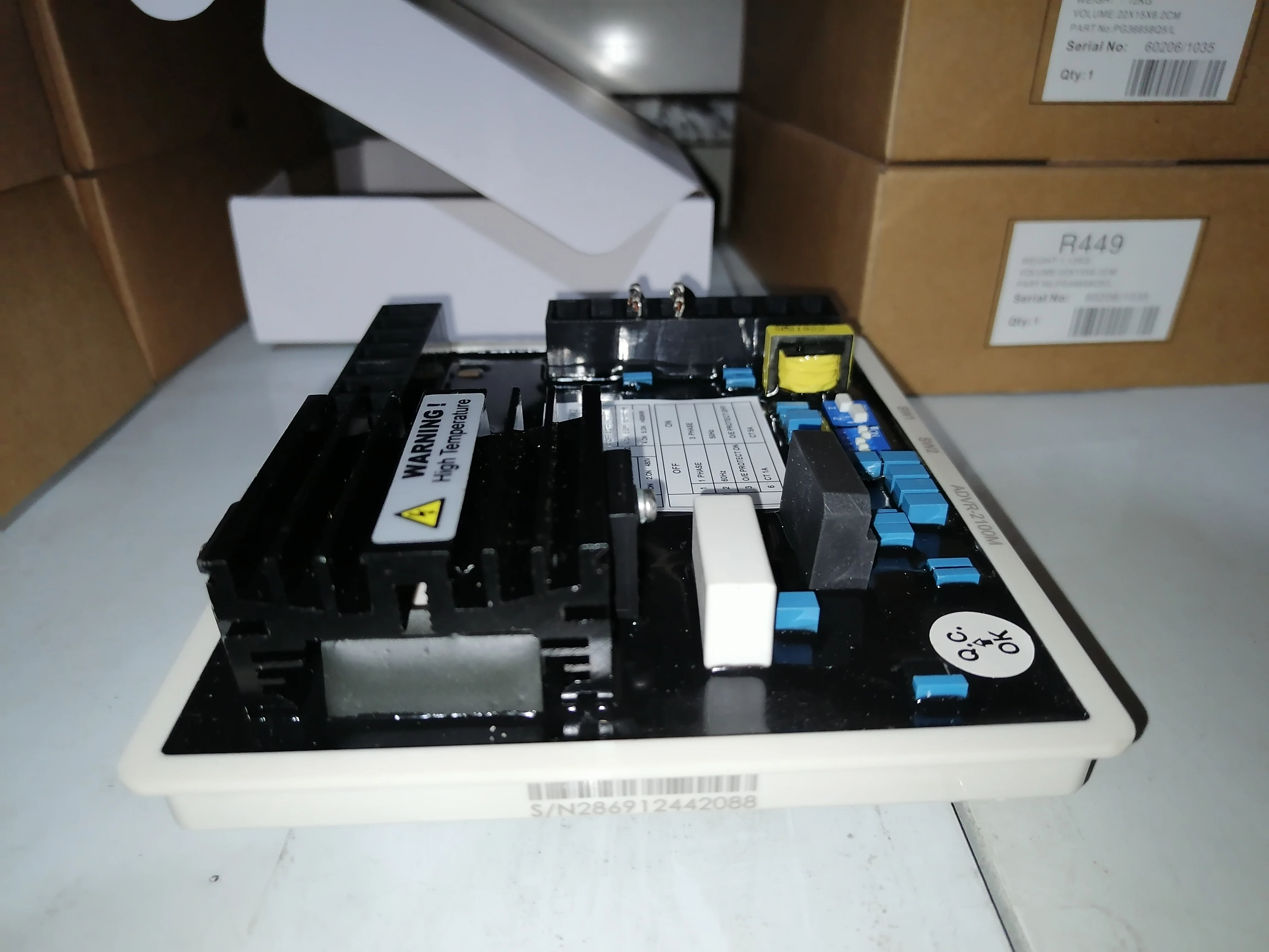 AVR PM500 ADVR-2100M Замена марафона Автоматический регулятор напряжения Мощность