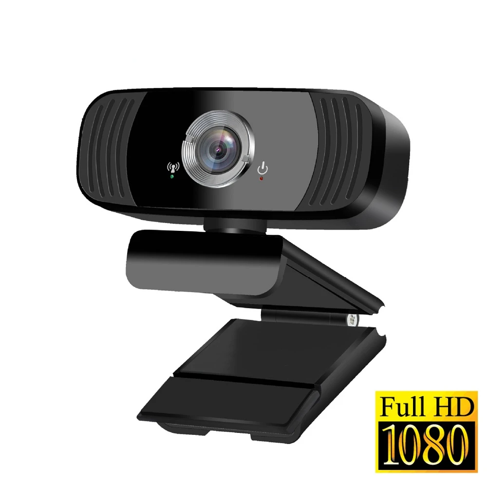 

OUTMIX HD Broadcast 1080P Webcam Mini Computer PC WebCamera with Microphone Rotatable Mini Cameras Live Video Calling Conference