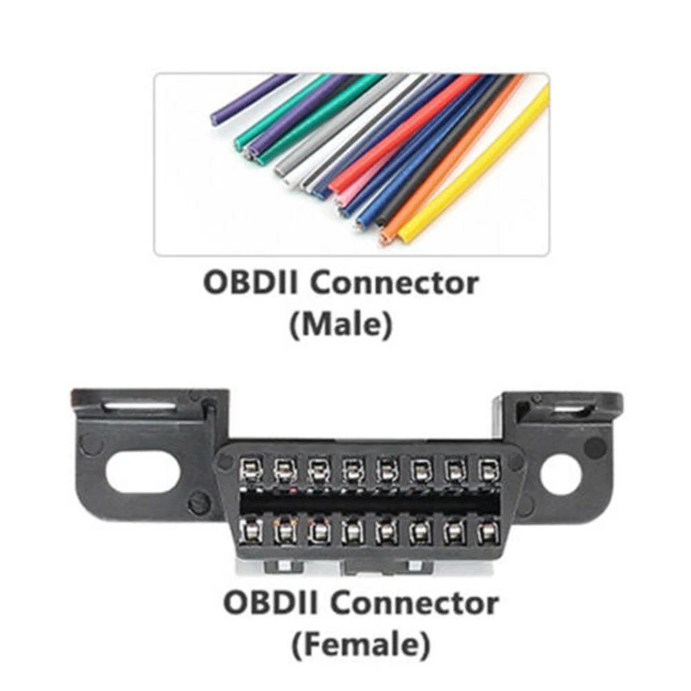 

For Car Accessories Scanner Plug Connector Connector Plug OBD2 Diagnostic Plug OBDII Car Diagnostic Scanner Plug OBD2