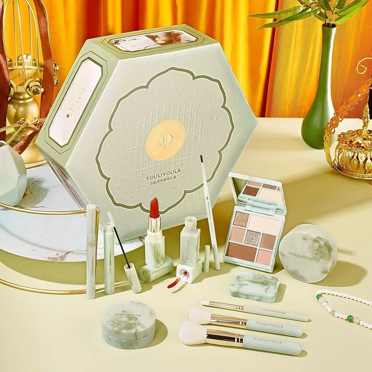 Набор для макияжа ко Дню святого Валентина полный набор все в одном уход за кожей