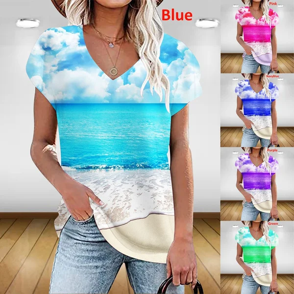 Новая хипстерская Пляжная футболка женская повседневные смешные футболки с