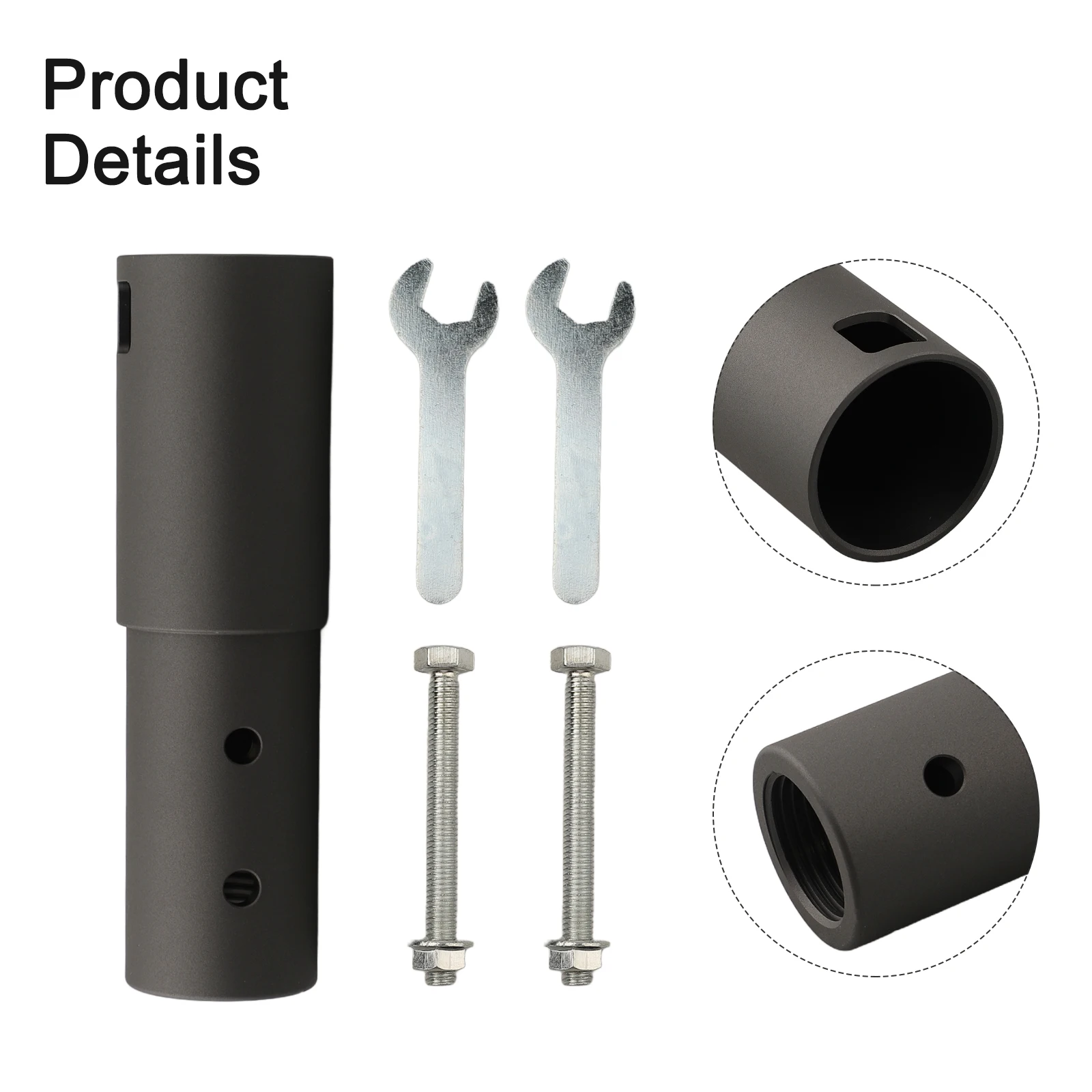 1 комплект алюминиевый адаптер для труб Starlink спутниковых антенн V2 бесшовное