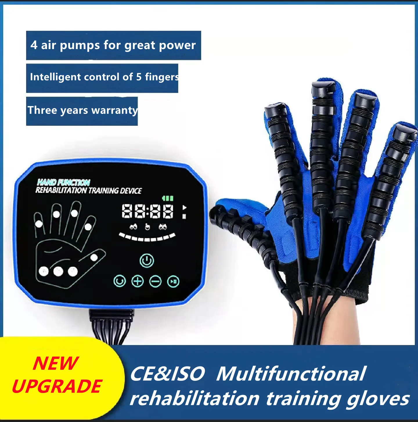Rehabilitation Robot Glove Hand Device for Stroke Hemiplegia Function Recovery Finger Trainer |