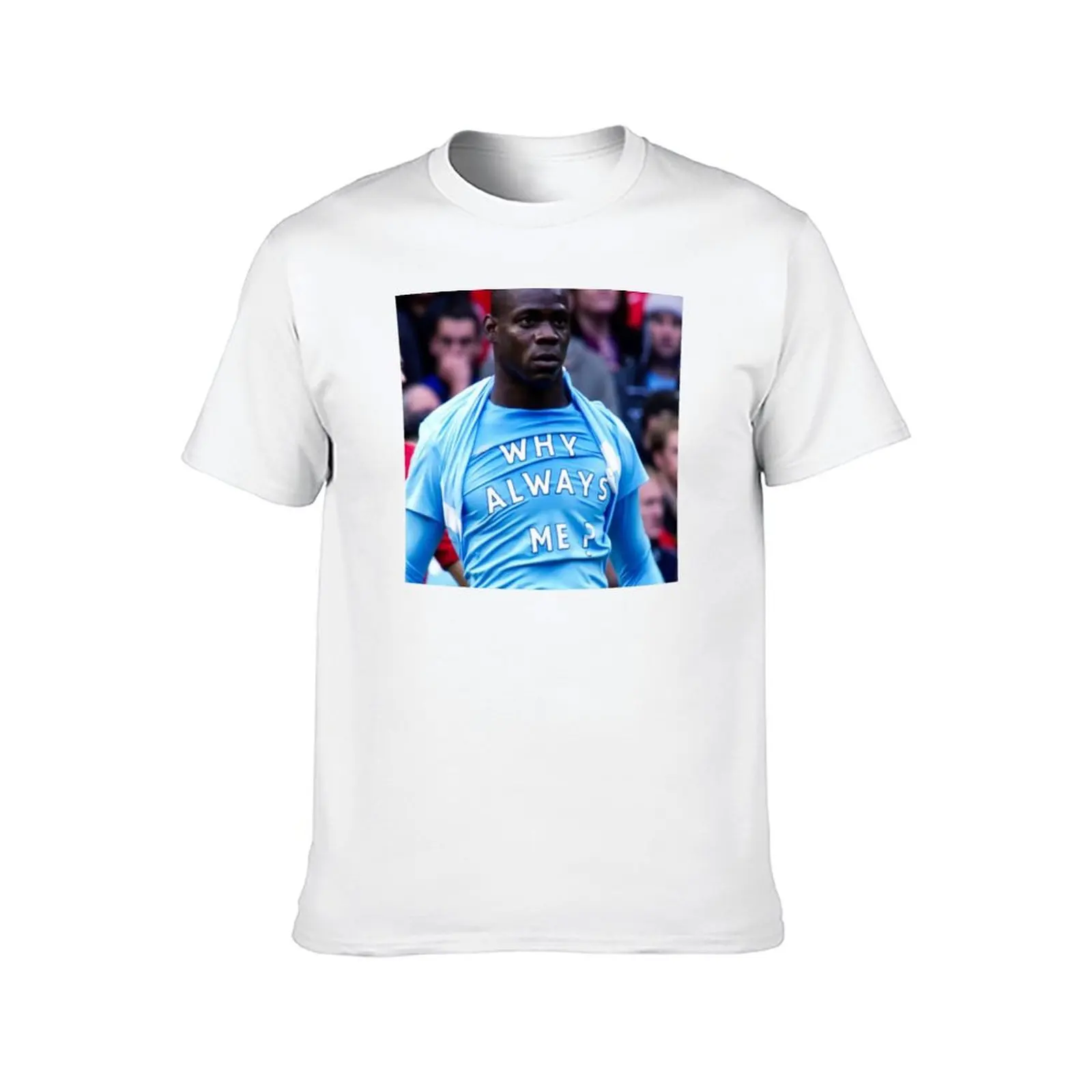Футболка Mario Balotelli Manchester City Why Always Me футболки с животным принтом для мальчиков