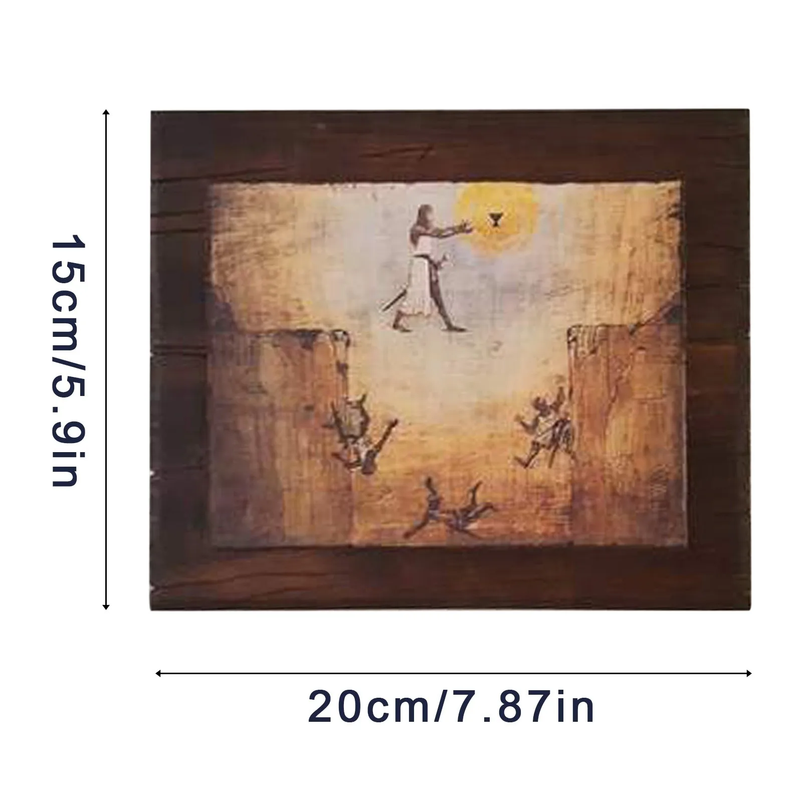 Индиана Джонс и Последний Крестовый Поход Рыцарь Грааля Leap Of Faith Реплика Ручной Работы Стенное Искусство - Мотивационный Постер для Дома.