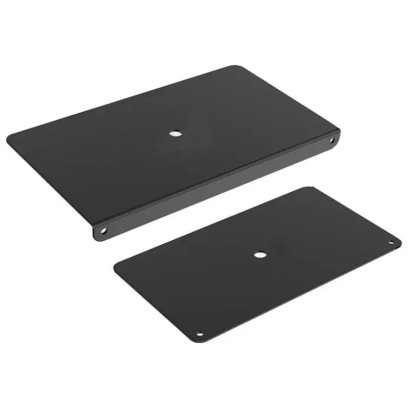 

Steel Reinforcement Bracket Monitor Mount Steel Bracket For Thin Glass And Other Fragile Table Tops Bracket Plate Fits Most