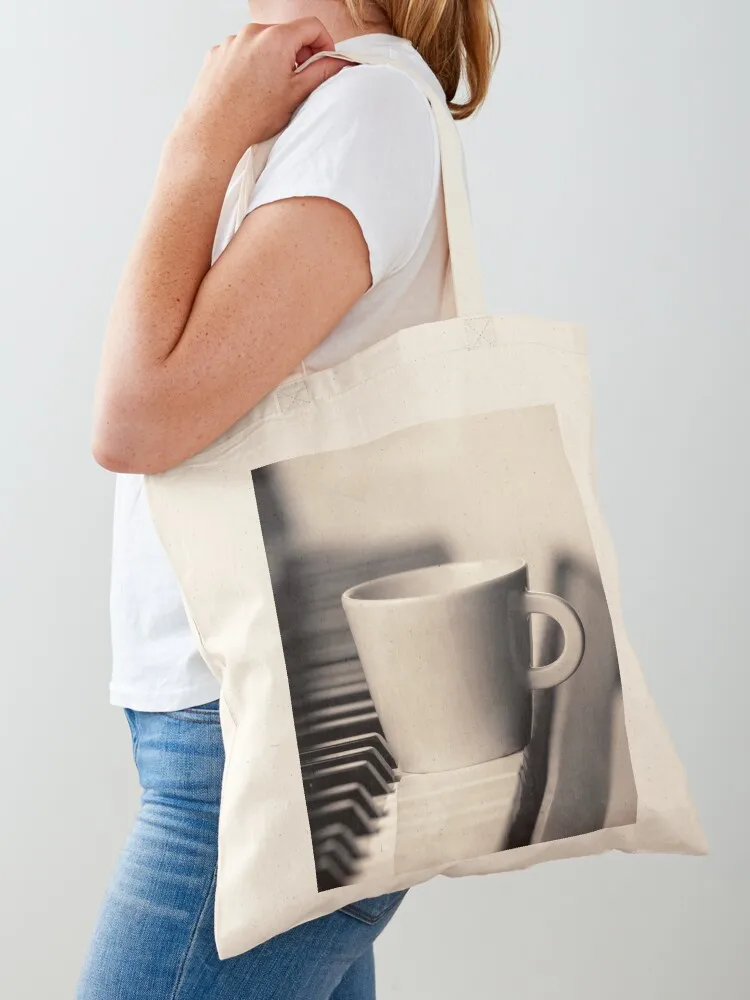 Сумка-тоут для кофе фортепиано пляжная сумка многоразовые продуктовые сумки