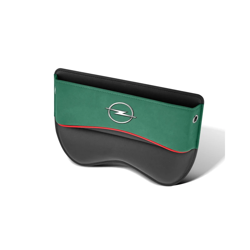 

Органайзер для автомобильного сиденья, шкатулка для хранения, замша, кожа, автомобильные аксессуары для Opel