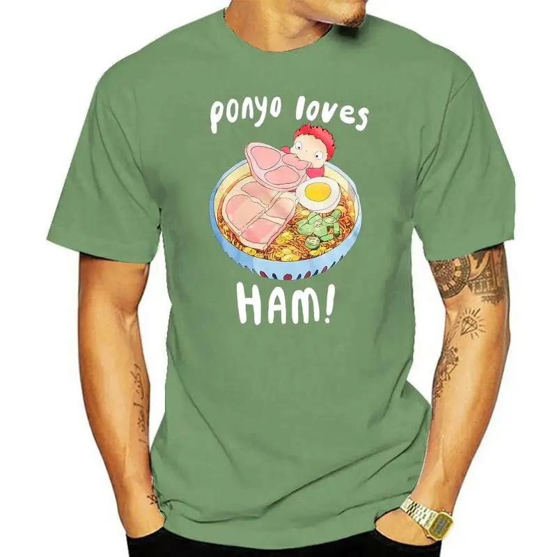 

Studio Ghibli Ponyo Loves Ham Letter Top Tee