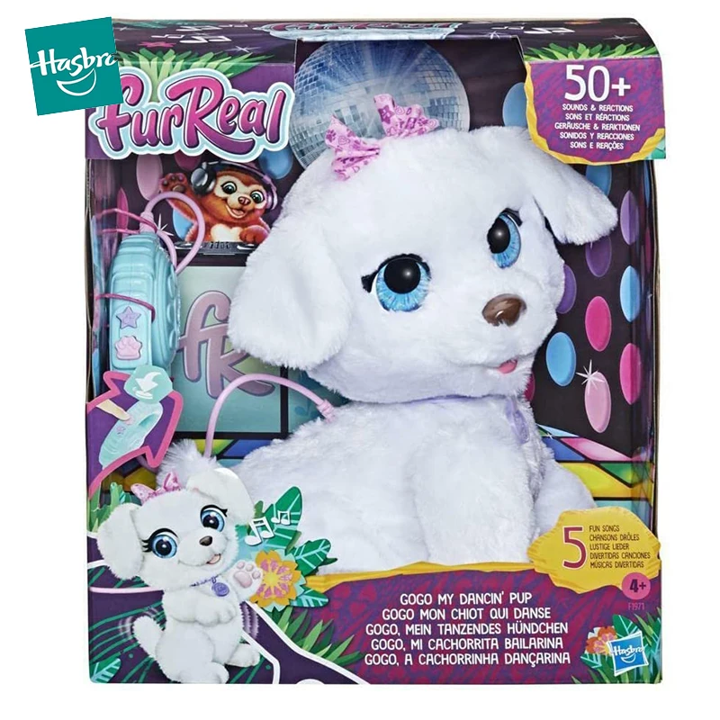 

Original Hasbro Furreal Electronic Pets Dancing Dogs Interactive Toys 50+ Sound Reaction Plush toys Birthday Gifts For Children