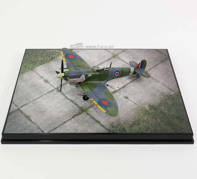 

FOV 1/72 Scale Diecast Aircraft Toys British Supermarine Spitfire Mk.IX Fighter Die-Cast Metal Military Plane Model Toy For Boys