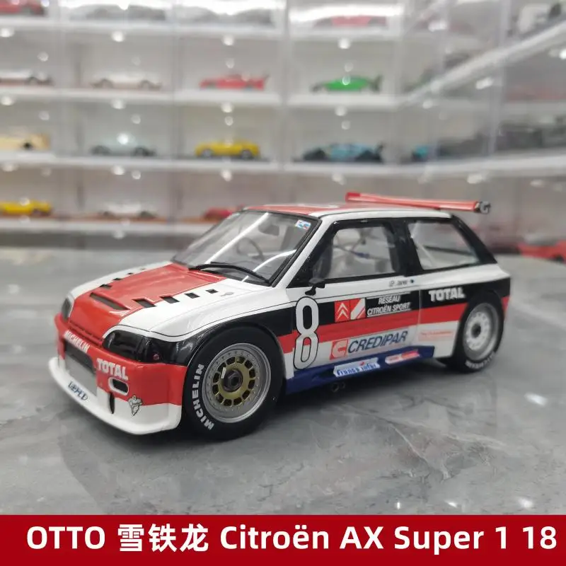 

Коллекция моделей автомобилей из литого сплава OTTO1/18 Citroen AX Super limited edition с имитацией смолы