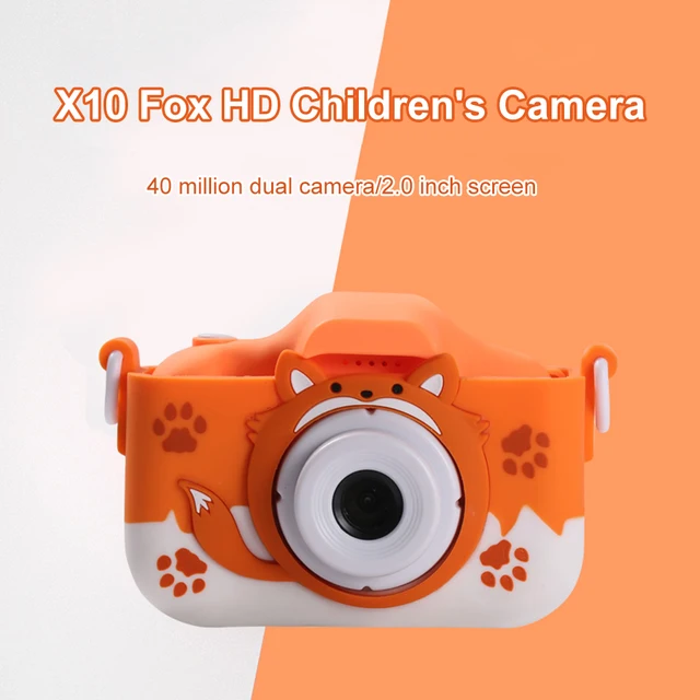 40MP Children Kids Camera Dual Lens HD Digital Video Camera 2.0 Inch IPS Screen Children Camera with Lanyard Educational Toys 1