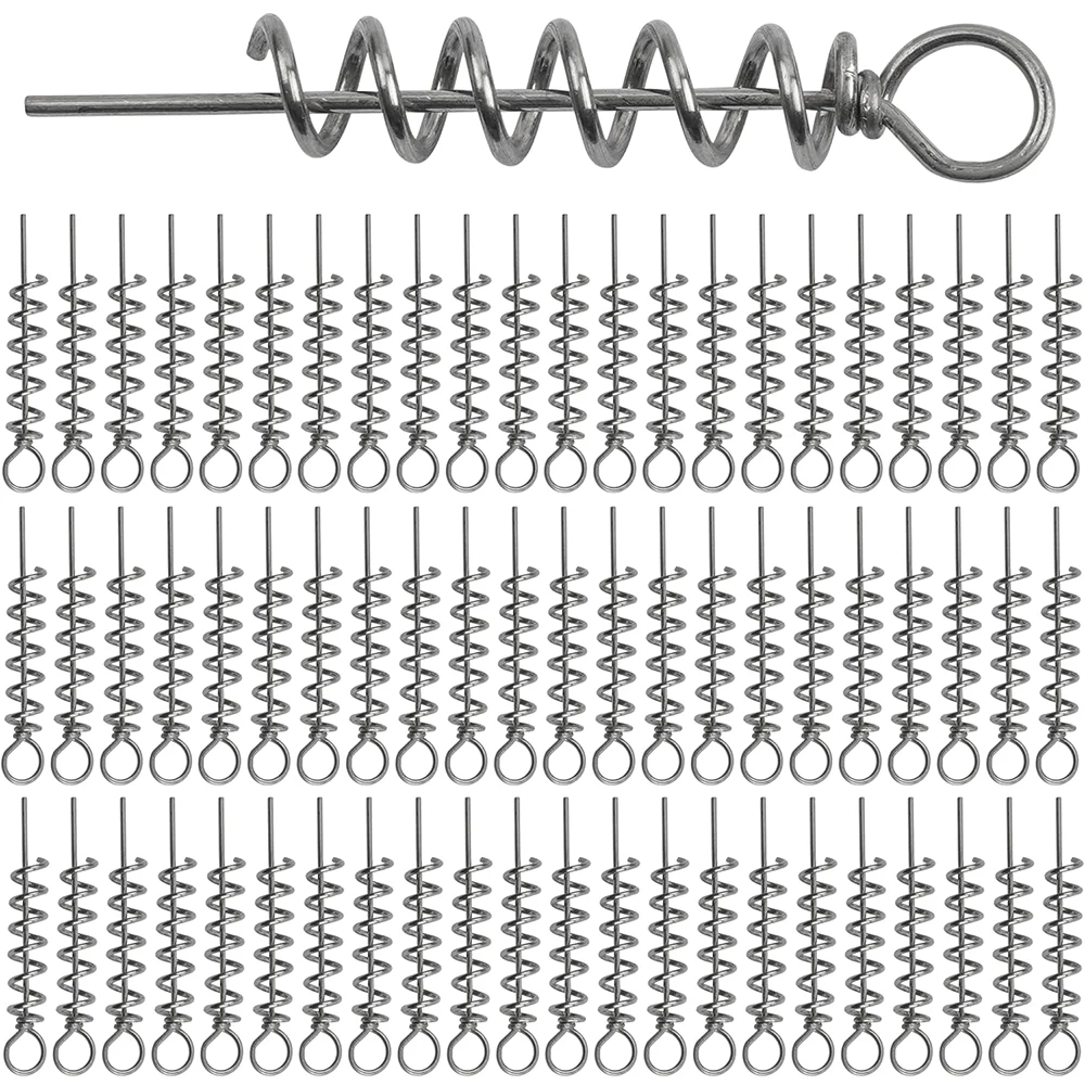50 шт. пружинный поворотный замок рыболовный кривошипный крючок центрирующий