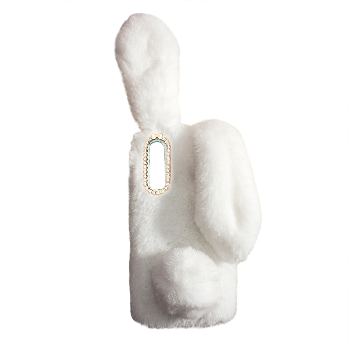 

Protective Smartphone Shell Plush Bunny Phone Cover Compatible for Moto G Power