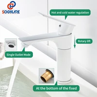 sognare brass bathroom sink single handle hot and cold waterfall faucet torneira %d1%81%d0%bc%d0%b5%d1%81%d0%b8%d1%82%d0%b5%d0%bb%d1%8c %d0%b4%d0%bb%d1%8f %d0%b2%d0%b0%d0%bd%d0%bd%d0%be%d0%b9 mixer in the bathroom tap