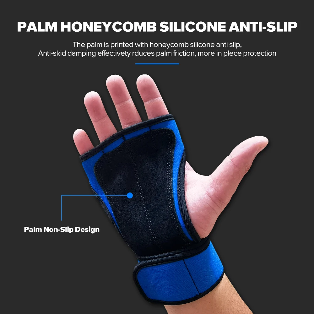 Перчатки Для Тяжелой Атлетики Crazyfox С Поддержкой Запястья Перекрестных