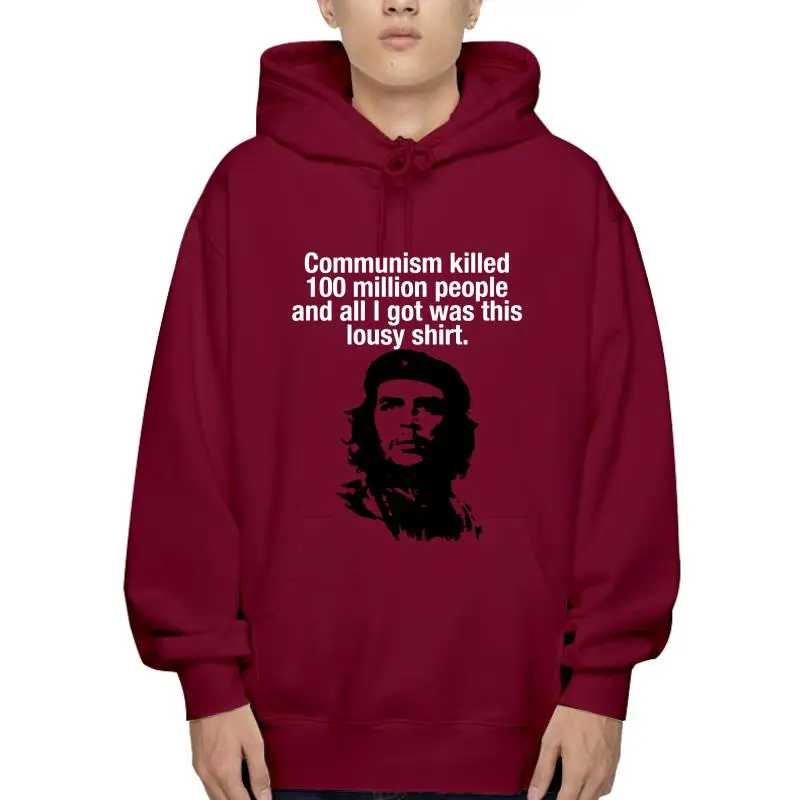 

Hoodi 2022 Fashion Men Outerwear Official Anti Communism Che Guevara Sweatshirt