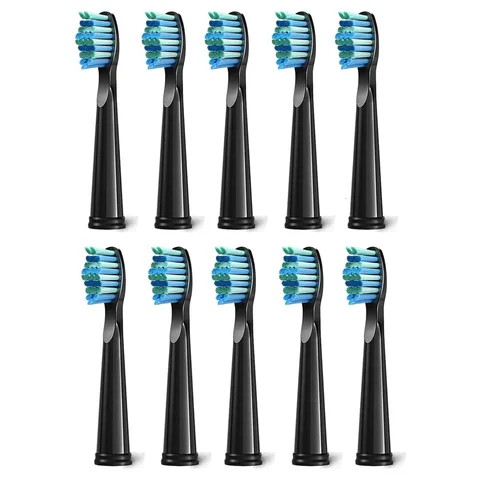 Сменные насадки для электрической зубной щетки Seago и Fairywill, 10 шт.