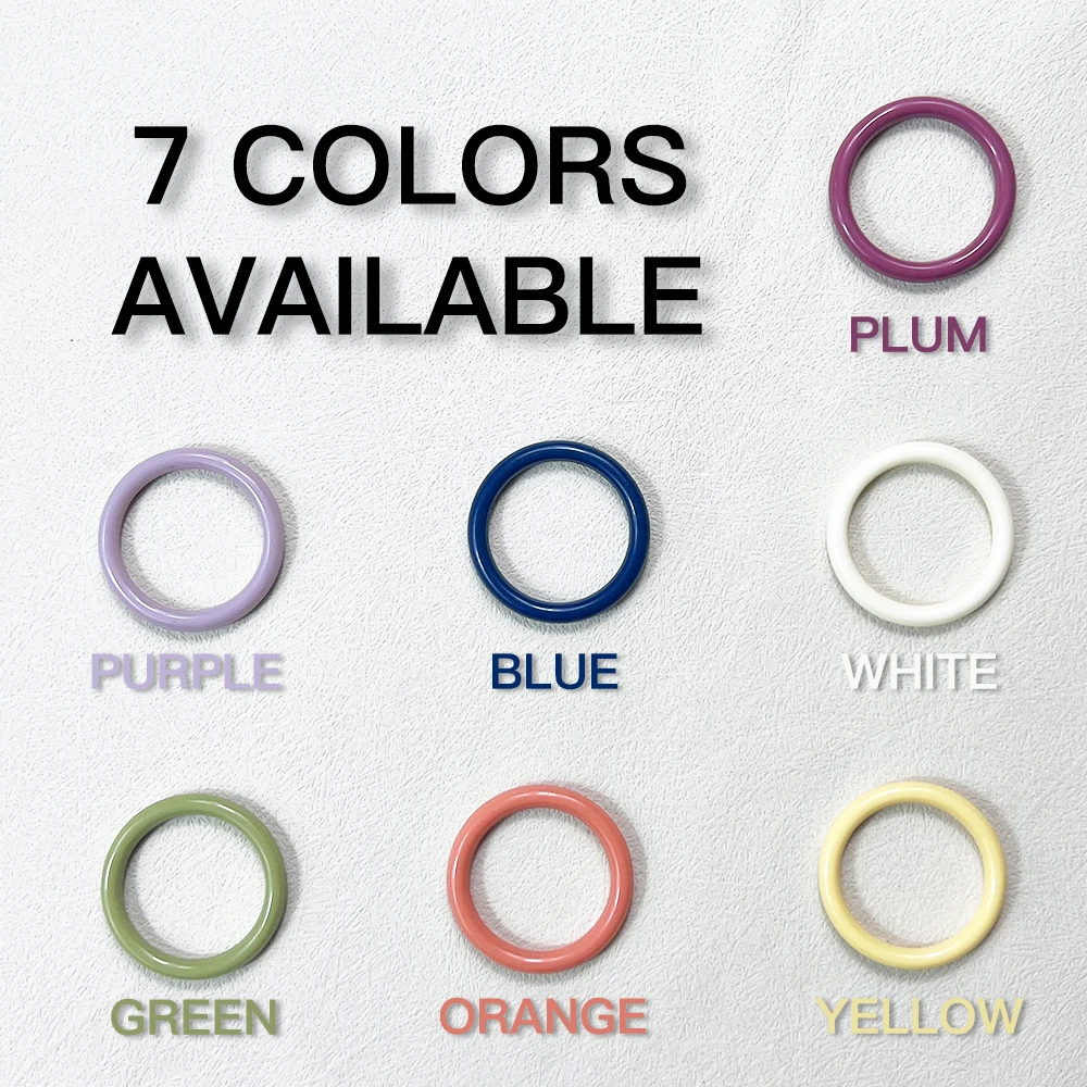 2pcs Key Ring Key Chain Round Split Keyfob Keyrings With Jump Ring For Keychain Pendants DIY Jewelry Making Accessories