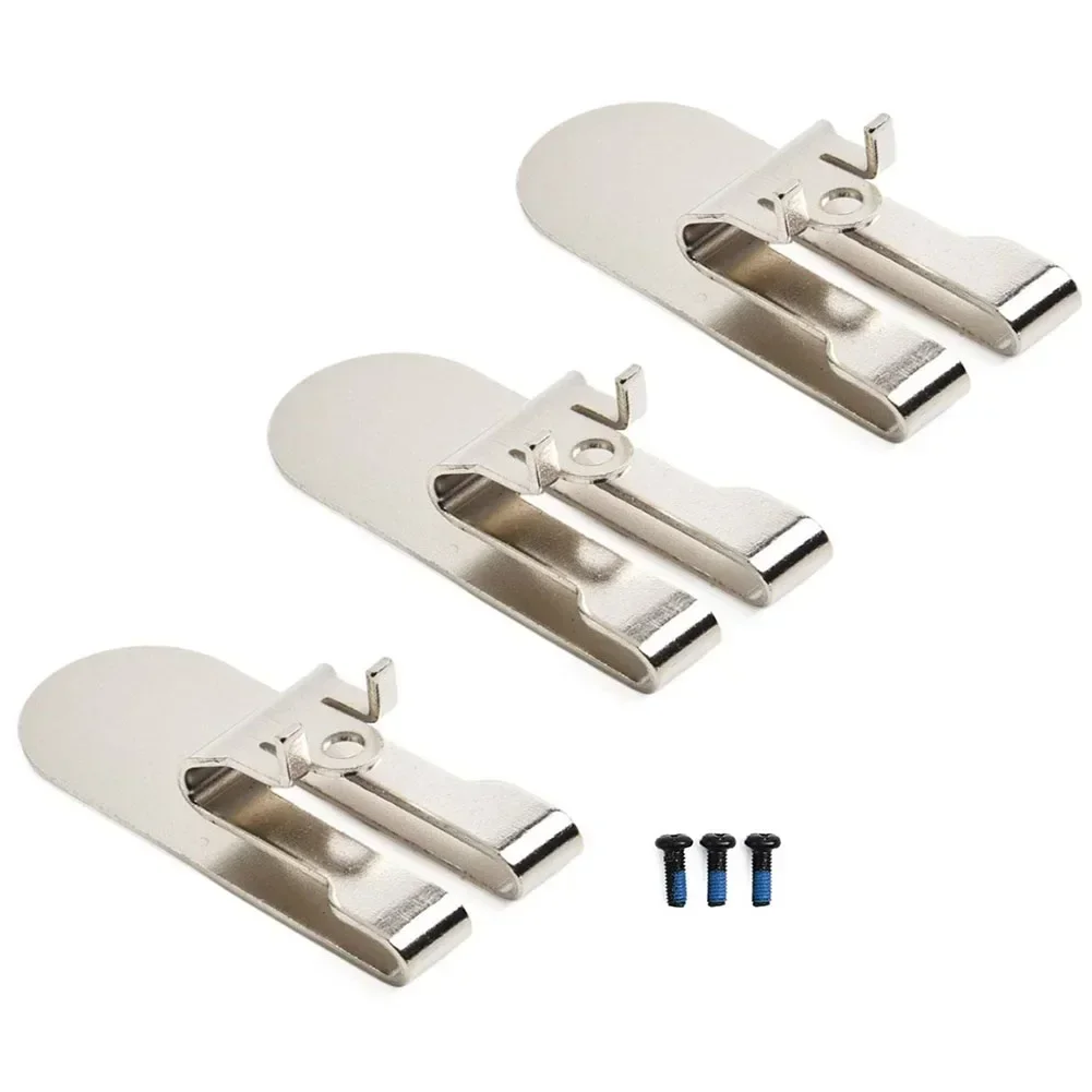 3шт N 435687 Комплект зажимов для ремня зажим с набором винтов DCF620 DCF620B DCF622 шуруповерт