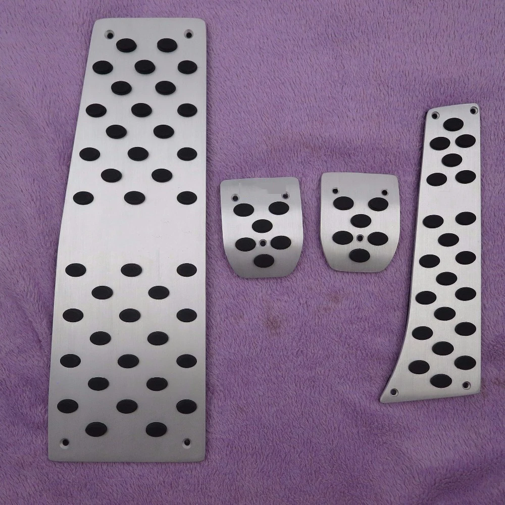 

Car Accessories For BMW E60 E61 E63 E94 M6 Fuel Brake Foot Rest MT pedals Plate Non slip Accelerator brake pedal Pads Stickers