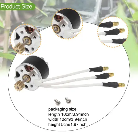 Бесщеточный мотор Outrunner 1:12 для MN82 MN168 MN78