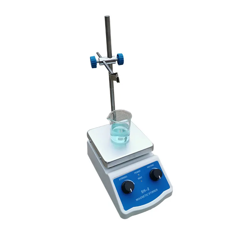 

180W Magnetic Stirrer Regulation Stirrer Manufacturer Stepless Speed Regulation Magnetic Heating SH-2