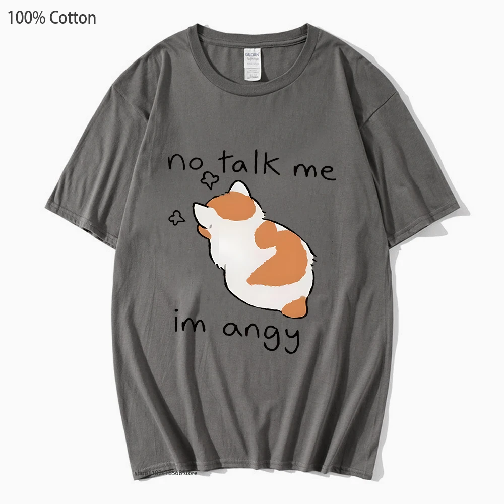 Футболки Fun Cat: мужские и женские, 100% хлопок, летняя одежда, уличный стиль, хип-хоп, повседневные, с мультяшными принтами, Y2K, топы (art.: 3920da2b4ae46) - 3920da2b4ae46
