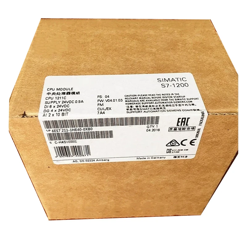 

New Original Fast Delivery 6ES7 211-1HE40-0XB0