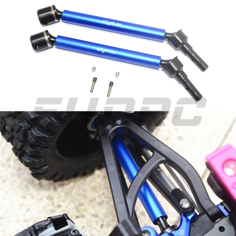 

Запчасти для радиоуправляемых автомобилей GPM 1/10, E-REVO, 2,0, 86086-4, ремонт аксессуаров, алюминиевый корпус, выдвижные передние и задние универсал...