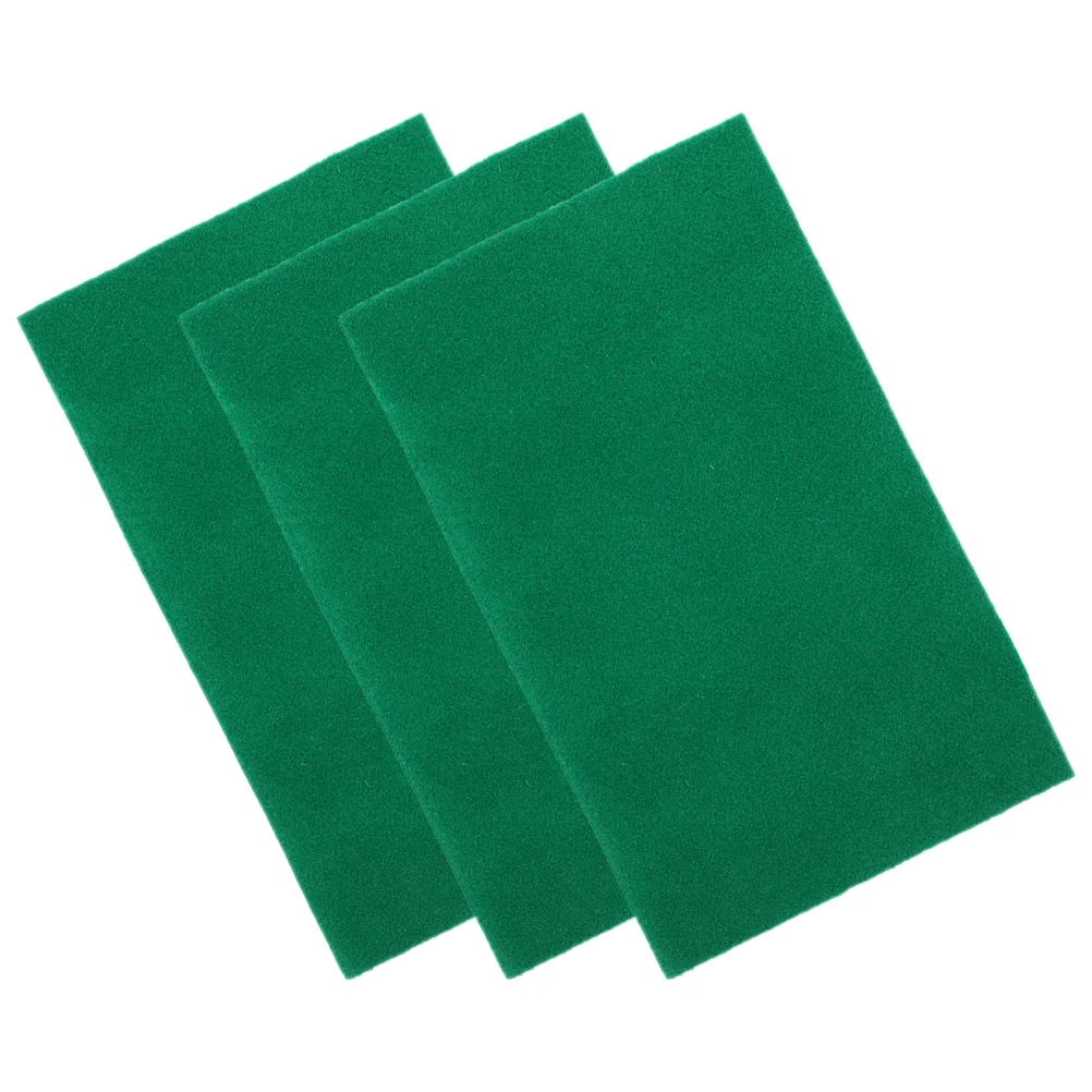 

3 Pcs Beard Decorative Reptile Mat Wear-resistant Tortoise Bedding Supply Horned Frog Liner