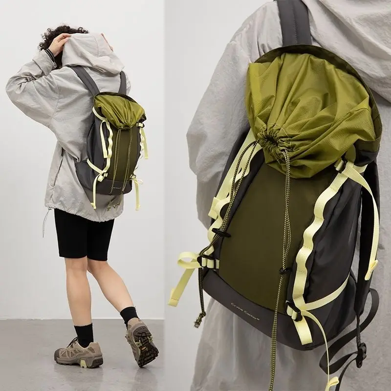

Outdoor Backpack Folding Smooth Zipper Sports Backpack Breathable Ultra Light Backpack Large Capacity Unisex Backpack
