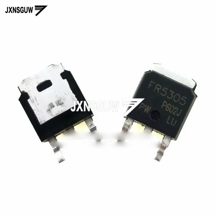 

10 шт., новинка, транзистор с полевым эффектом IRFR5305 TO-252 FR5305 SMD, транзистор IRFR5305TRPBF, комплексное распределение, BOM IC электронные компоненты