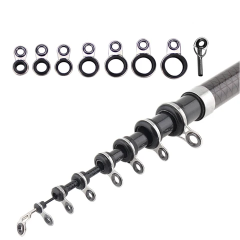 Набор колец для ремонта удочек SLADE 8 шт.